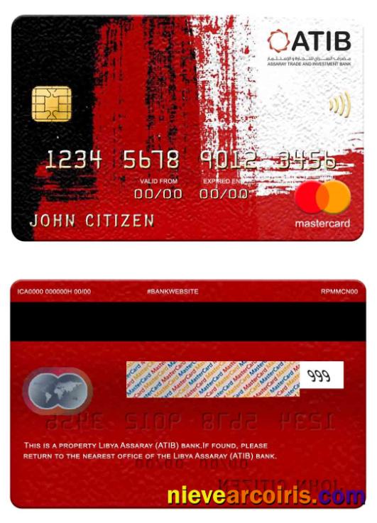 Libya Assaray (ATIB) bank mastercard